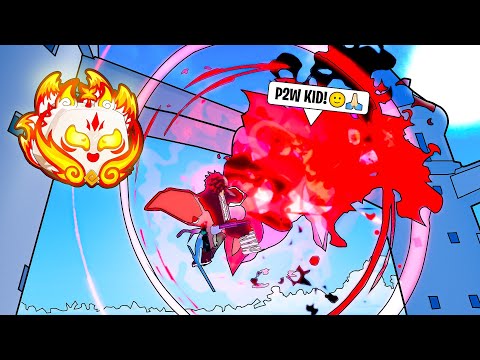 The Z Move Of Crimson Kitsune Is Cooking in Bounty Hunting ☠️ Blox Fruits!