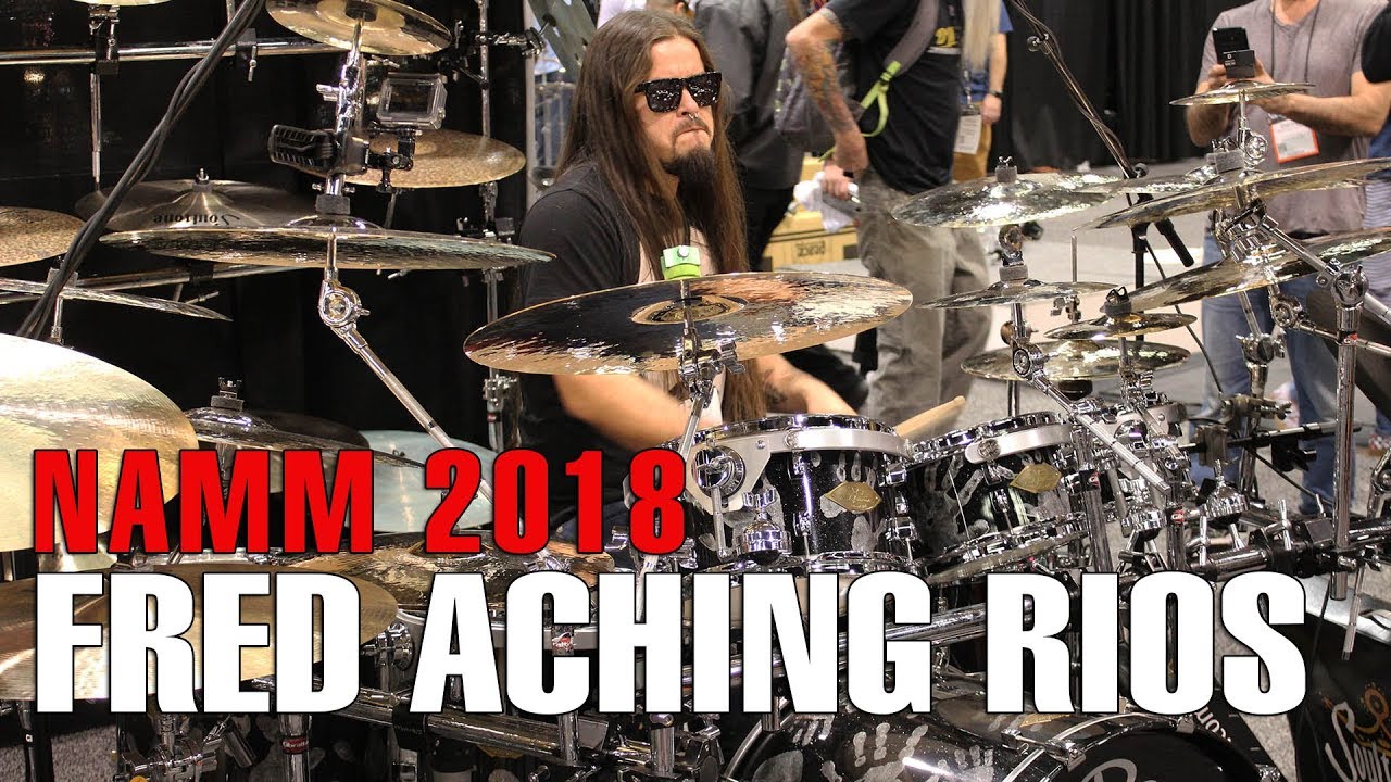 Soultone Cymbals  NAMM 2018   Fred Aching Rios