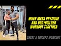 WHEN BODYBUILDERS AND MENS PHYSIQUE ATHLETE TRAIN TOGETHER | Nitin Chandila | Vlog