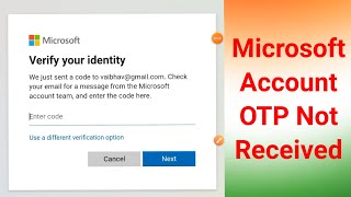 How To Fix Microsoft Account OTP Not Received Verification Code Problem Solve screenshot 5