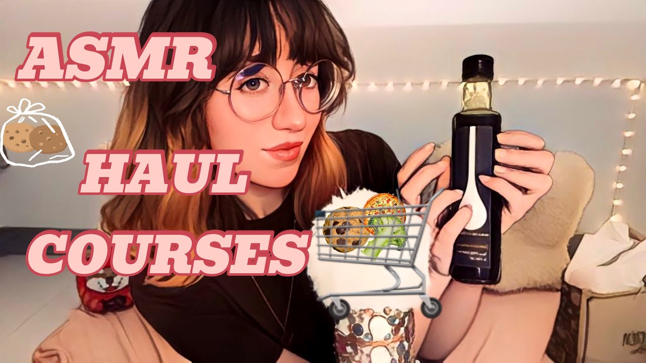 ASMR FR: RETOUR DE COURSES DU MARCHÉ ♥️