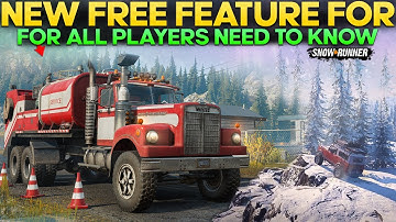 New Free Feature For All Players in SnowRunner Colorable Add-on Everything You Need to Know