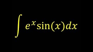 Integral of e^(x)sin(x) - Integral example Integral of e^(x)sin(x) - Integral example