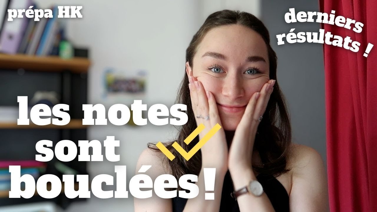 mes dernières notes en prépa !! 🤪 - prépa littéraire