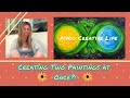 Creating Two Paintings at Once?!  // Madd Creative Life