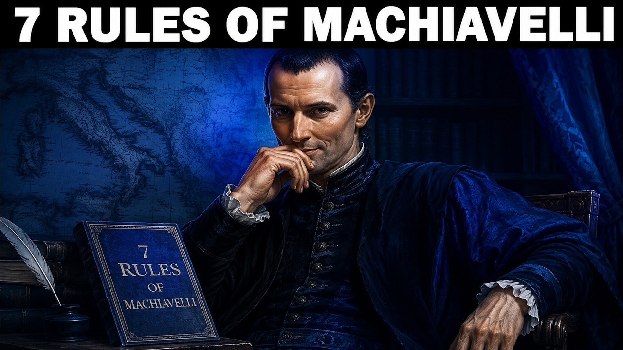 7 Dark Psychology Rules by Machiavelli That Will Change How You Read People | Power & Manipulation
