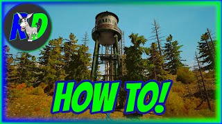 How To Set Up A Water Tower In Gold Rush! screenshot 3