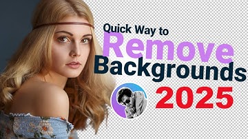 Quick Way to Remove Complex Background in Photoshop 2025