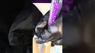 Sponging Effect # 1 Pink/Grey & Blue/Grey #pinknails #bluenailart #spongenailart #multicolour