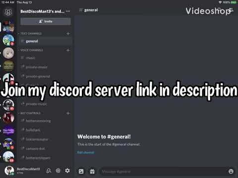 Join my new Discord Server/ Invite link in description/ “BestDiscoMan13 ...