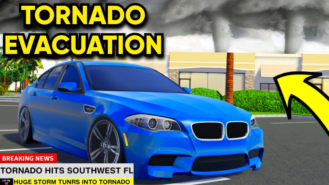 Roblox Roleplay - HUGE CRAZY STORM LEADS TO TORNADO EVACUATION! - YouTube