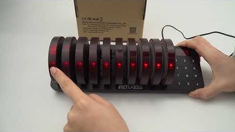 How to Power Off the TD162 Coaster Pagers