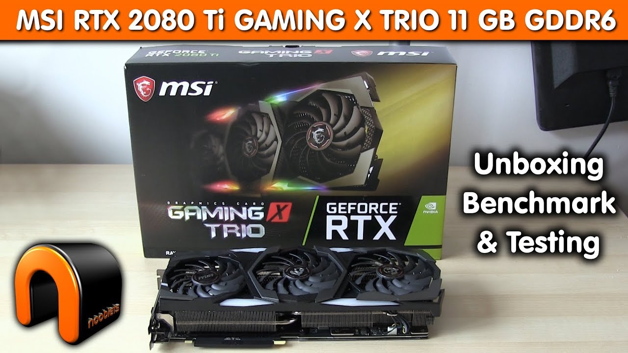 MSI GeForce RTX  Ti Gaming X Trio Review   YouTube