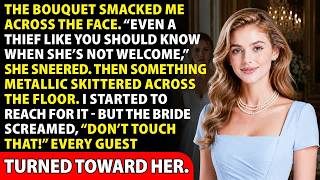 At My Sister’s Wedding, She Called Me a Thief—Then Her Bouquet Exposed the Truth