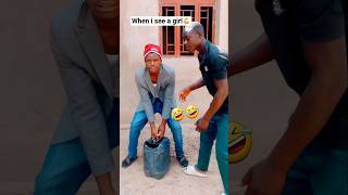 when i see a girl💪💪 #funnyvideo #girlpower #goviral #usa #kenya #trendingshorts 🤣🤣🤣🤣🤣
