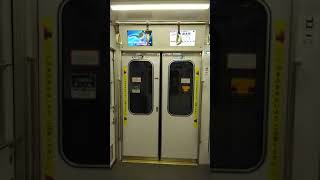 ドア開閉＋自動放送:東京メトロ半蔵門線8000系（非爆弾ドア）