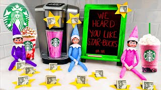 Elf On The Shelf Starbucks Day 6