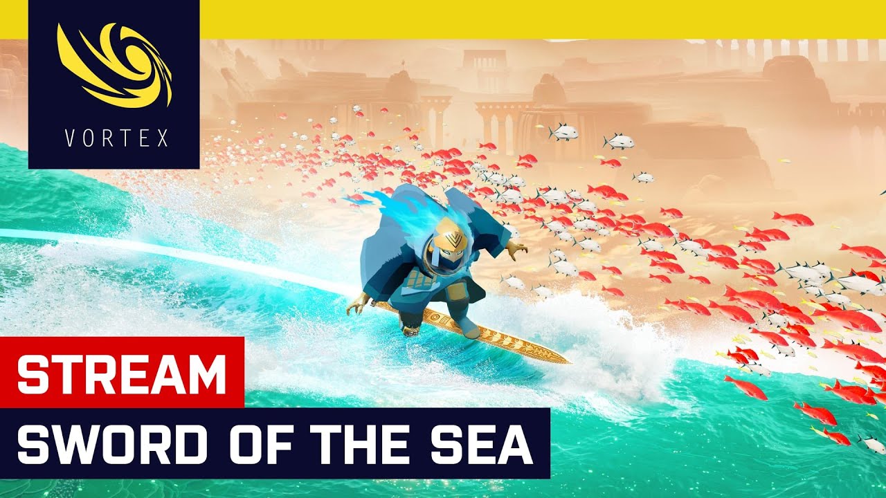 Hrajeme živě Sword of the Sea (PS5). Podívejte se s námi na skvěle hodnocenou novinku
