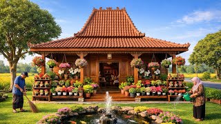 HIDUP BAHAGIA DIMASA TUA TINGGAL DIRUMAH SEDERHANA DIKELILINGI SAWAH DITEMANI SEJUTA TANHIAS MUMBYUK