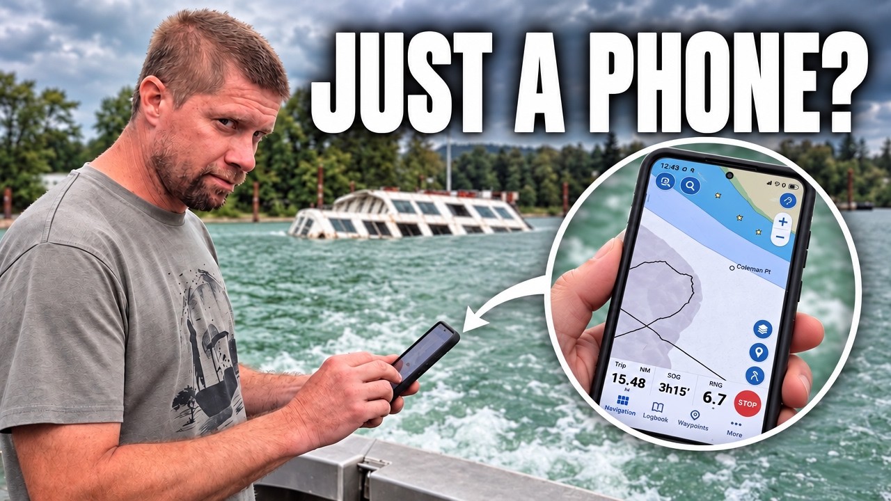 Can you really navigate a boat with just a phone?  #timezero