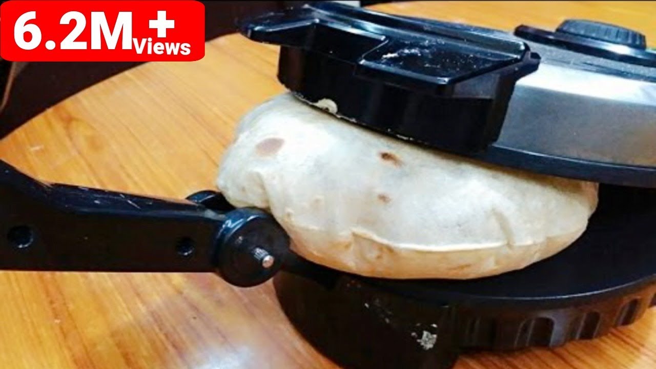 How to Make Roti In ROTI MAKER in hindiTortilla MakerHD Dough Prep to RotiRoti Banane Ki Machine