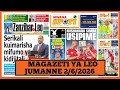 Magazeti Ya Leo Juni 2 2026 Ijumanne Magazeti Ya Michezo Leo Asubuhi Jumanne Simba Vs Yanga 