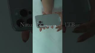 iPhone 15 Pro Max Unboxing Natural Titanium 1TB