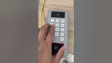 HikCentralConnect + DS-K1T502DBWX (remote management with PIN code, Fingerprint, QRCODE)