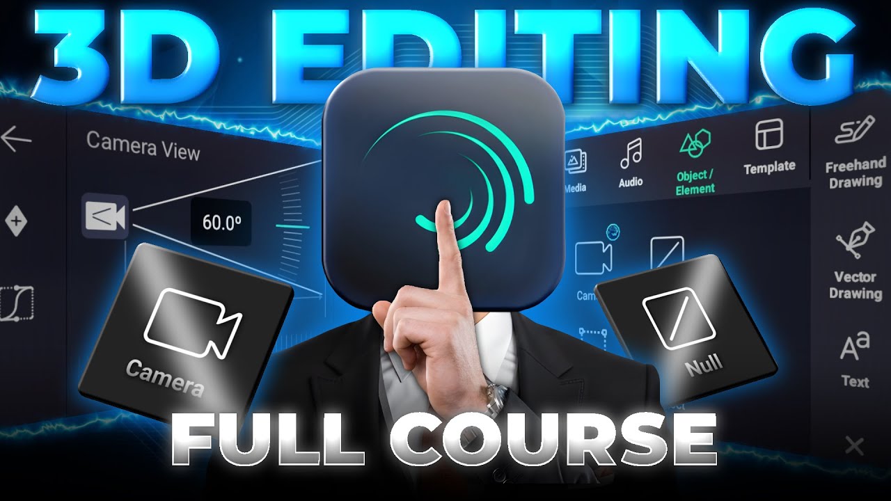 Alight Motion 3D Video Editing FULL COURSE 🔥| Beginner to Pro (Mobile Only)