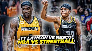 NBA vs Streetball 1v1 Left The Internet SPEECHLESS... Nesco vs Ty Lawson Pt 2 | UNDISPUTED