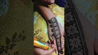 Beautiful back hand mehandiViral YouTube ShortsTrending shortsEasy hennaShortsSimple mehandi