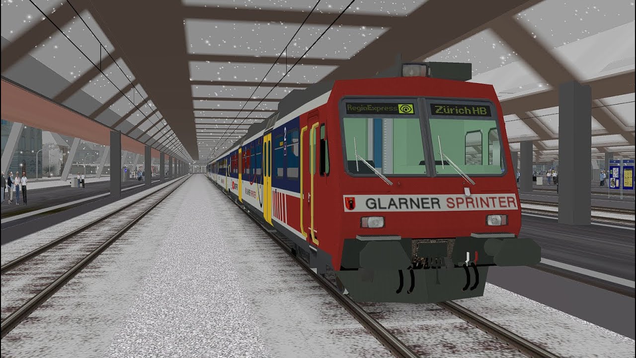 Open Rails Sbb Open Rails SBB. Der Glarner Sprinter 2010. - YouTube