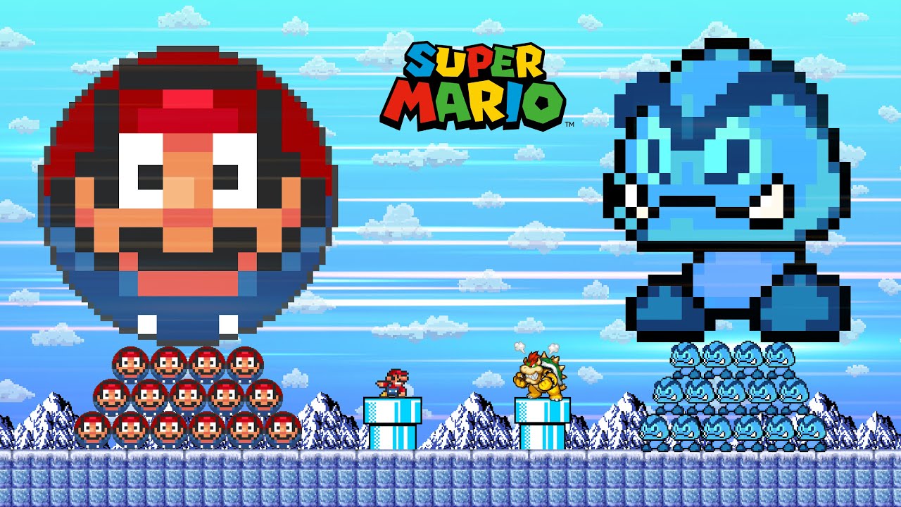 Mario vs The Super Cold Goomba in Ice Maze Mayhem | Mario Maze Mayhem ...
