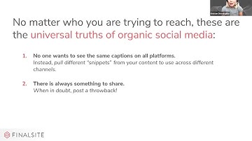 Connecting Your Community: Social Media + the Finalsite Social Media Connector