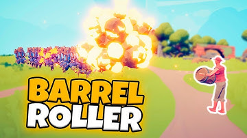 BARREL ROLLER VS EVERY FACTION (CUSTOM) | TABS MODDED GAMEPLAY