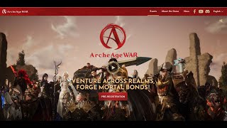 ArcheAge War SEA Pre Register Open