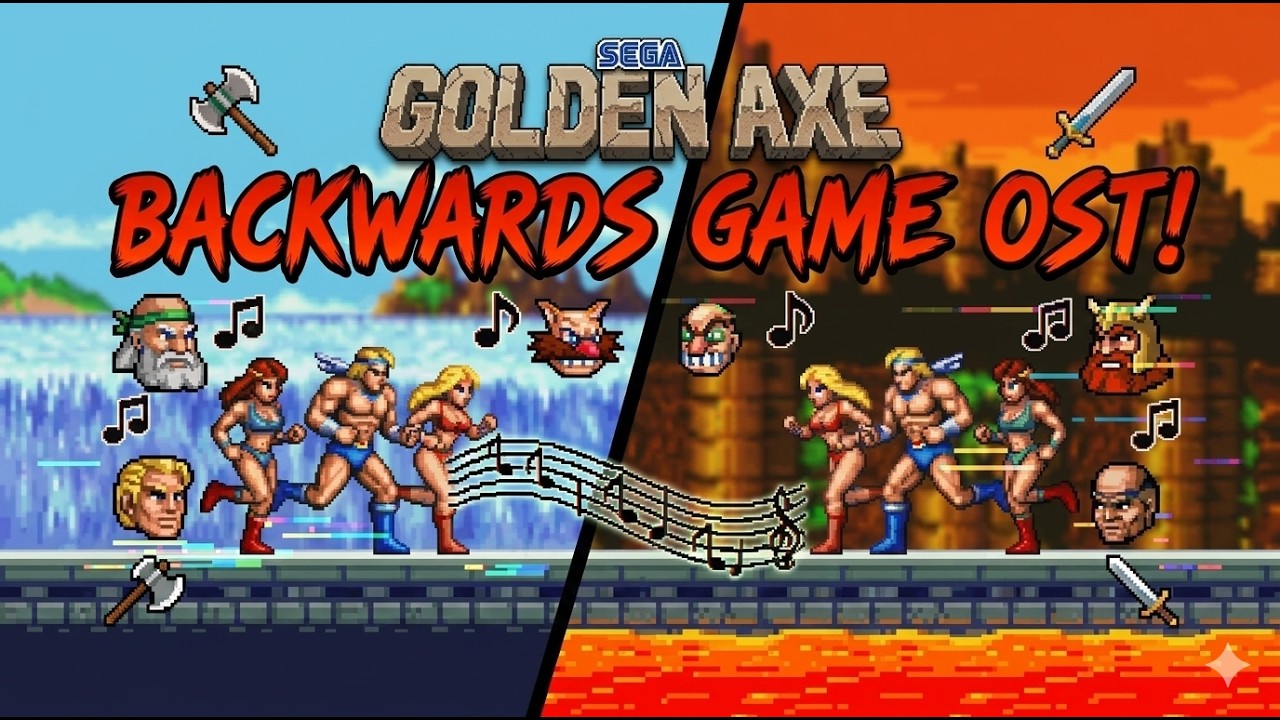 Wilderness - Golden Axe OST Backwards Reversed (Genesis)