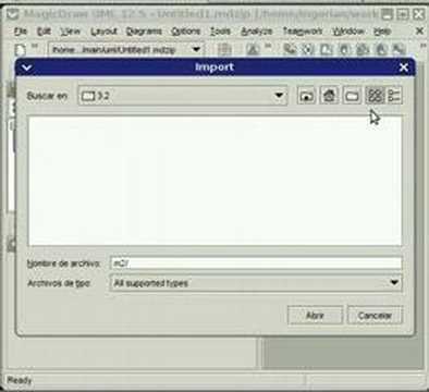 Import andromda profile magic draw