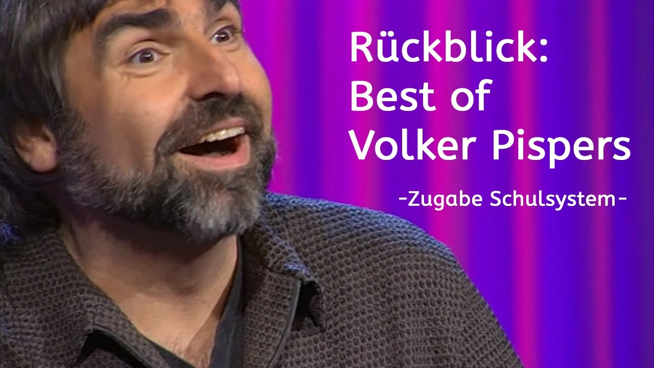 Rückblick: Best of Volker Pispers Zugabe Schulsystem
