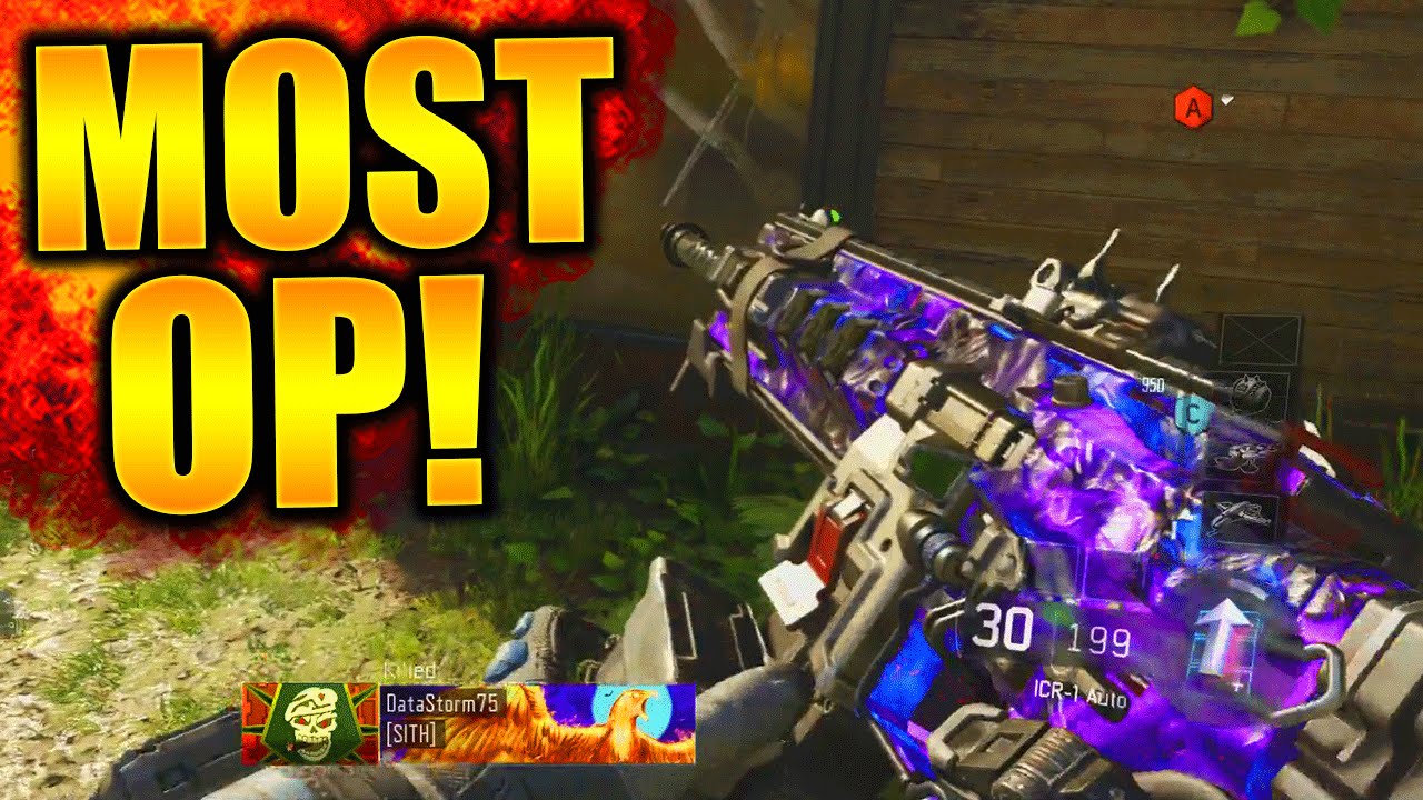 How To Make Black Ops 3 Icr 1 Overpowered Icr 1 Black Ops 3 Best Class Setup Bo3 Icr 1 Class Youtube