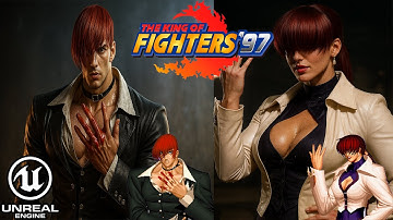 The King Of Fighters ’97 – All Fighters Brought To Real Life | Unreal Engine 5 Edition
