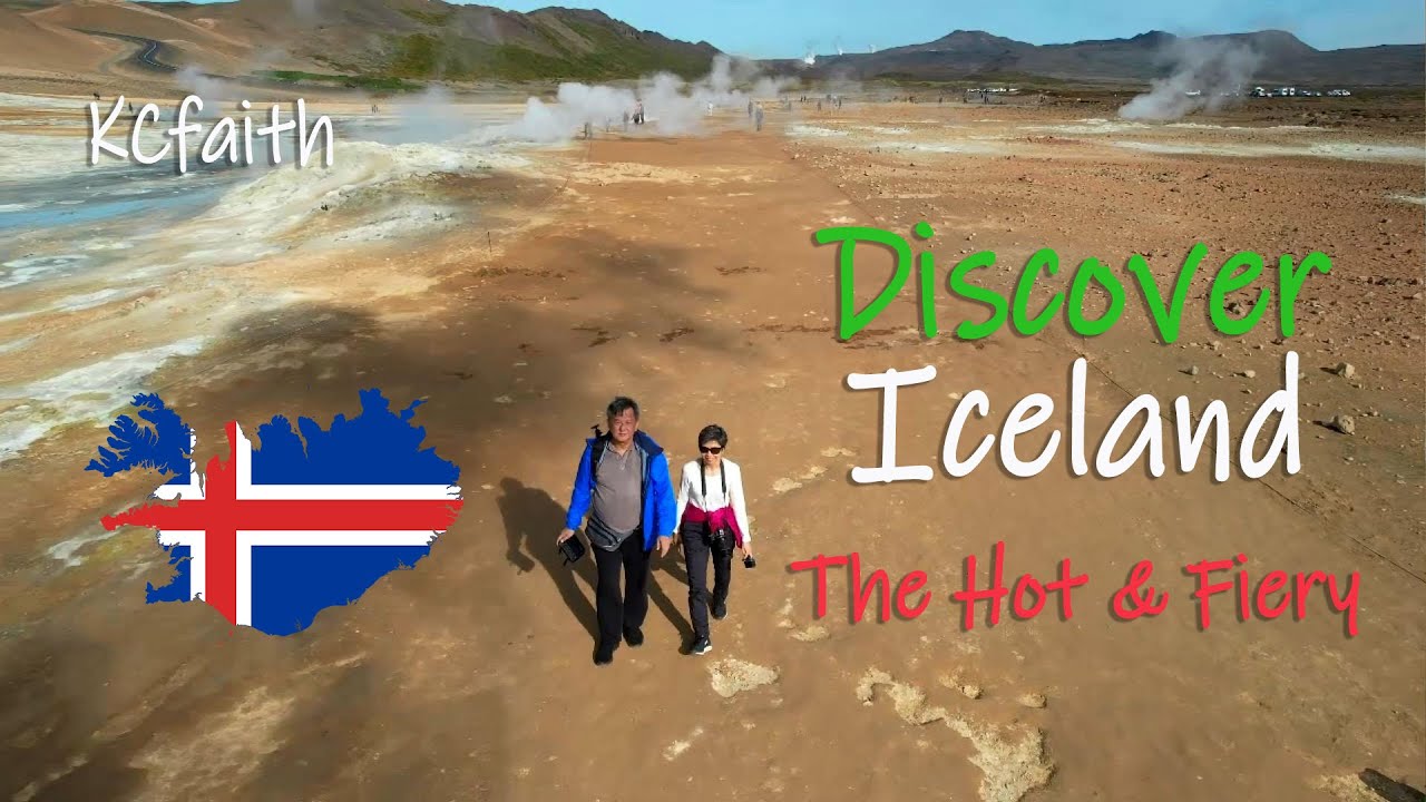Iceland Travel Road Trip Guide - Hot and Fiery Namafjall Hverir and Geysir (Episode 4) — Namafjall, Iceland — video poster