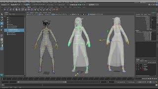 Maya 2019 Quick rig / Control Rig tutorial; hands, finger and toes