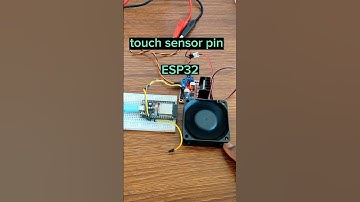 ESP32 Touch Screen to control a 12V Fan #technology #arduinoprojects