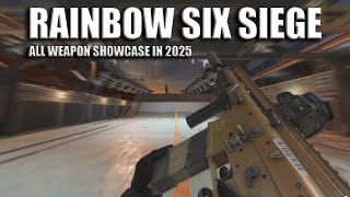 Tom Clancy's Rainbow Six Siege : All Weapons With Attachment Showcase In 2025 4K