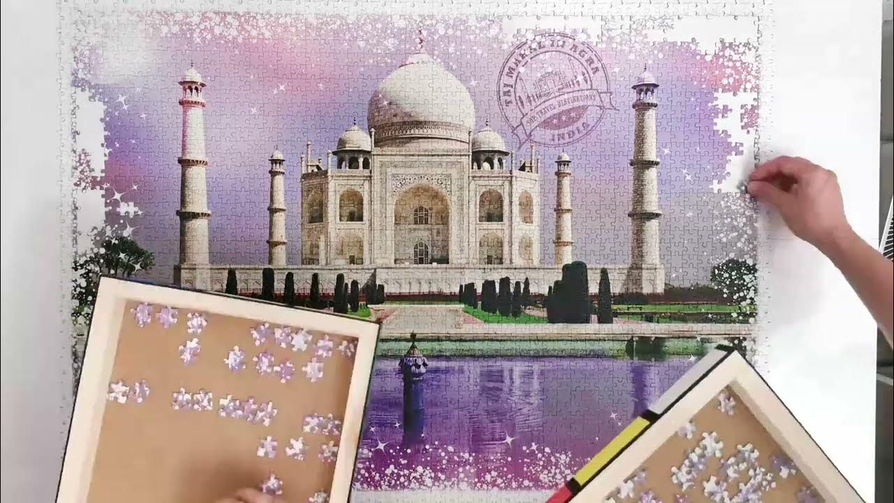 Grafika Puzzle 48000 Travel Around the World - #15 India Taj Mahal  time-lapse [4K] - YouTube