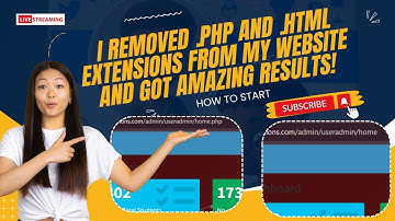 Boost Website Performance by REMOVING .php and .html Extensions in Minutes!