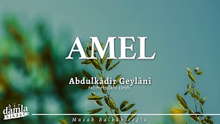 Amel, Ancak Kalple Besleni̇rse Hayat Bulur Abdulkadir Geylaniden Nasihatler