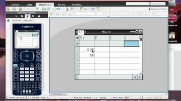 Sorting on the TI Nspire