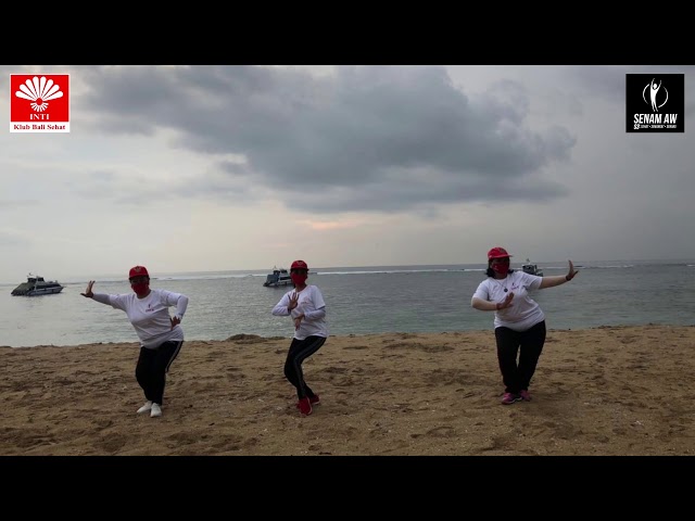 INTI Klub Bali Sehat ft. Surya Galang Ring Bali - Senam AW S3 @ Grand Inna Bali Beach Sanur class=